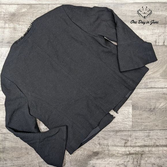 Ann Taylor Frill Edge Blazer Size 14 - Picture 5 of 5